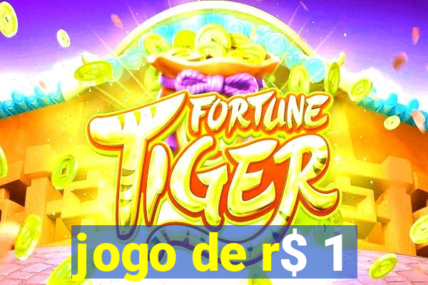 jogo de r$ 1